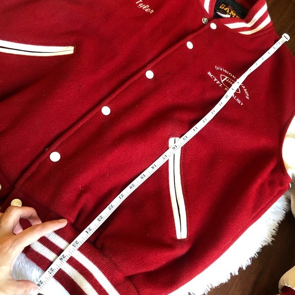 RARE ☀️GAME Sportswear Moon Varsity Wool Blend Jacket - Picture 8 of 13